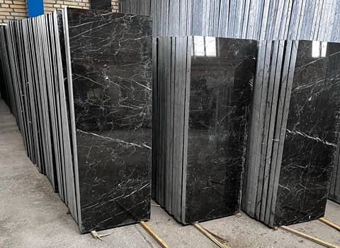 تصویر 2 از سنگ پله سفید مشکی قطعه مقاوم ضد لغزش